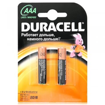Батарейка LR 3 Duracell Basic 2xBL (20)