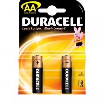 Батарейка LR 6 Duracell Basic 2xBL (40)