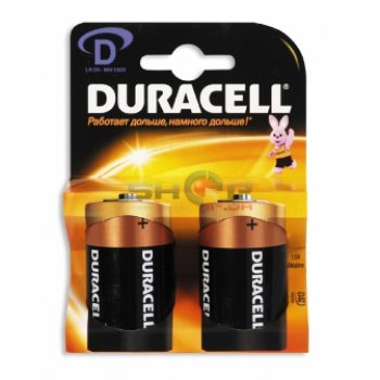 Батарейка LR20 Duracell 2xBL (1300) (20)