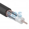 Кабель RG-6U+Cu внешний 75 Ом Cu/Al/Cu 64% Rexant черный (100/600)