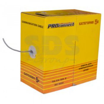 Кабель UTP-5е 4х2х0.5 омедненный Proconnect Light (305)