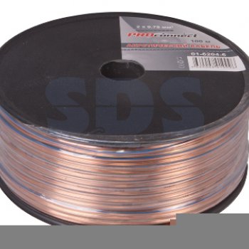 Кабель акустический 2х0.75 прозрачный Proconnect (100/600)