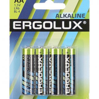 Батарейка LR 6 Ergolux 4xBL (40/720)