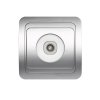 Розетка Smartbuy Марс серебро телевизионная (10)