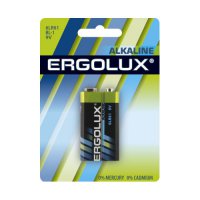 Батарейка 6LR61 Ergolux 1xBL (12/60)