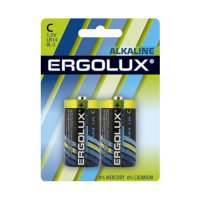 Батарейка LR14 Ergolux 2*Bl (12/96)