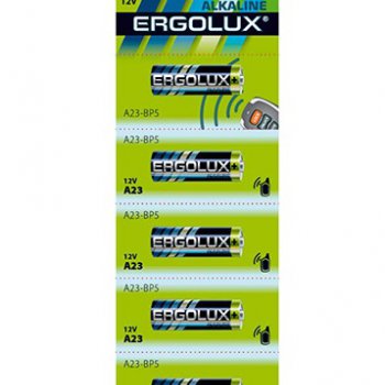 Батарейка 23A Ergolux 5xBL (60)