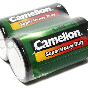 Батарейка R20 Camelion б/б 2S (12/144)