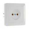 Розетка Хит 1-СП белый (114)