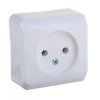 Розетка Этюд 1-ОП без заземления белый (25)