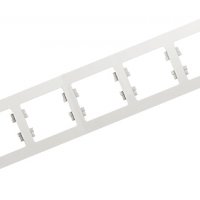 Рамка Glossa 5-ая горизонтальная белый (5)