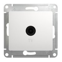 Механизм розетки Glossa телевизионная оконечная белый (10)