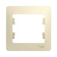 Рамка Glossa 1-ая бежевый (45)