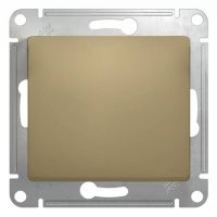 Механизм выключателя Glossa 1кл титан (20)