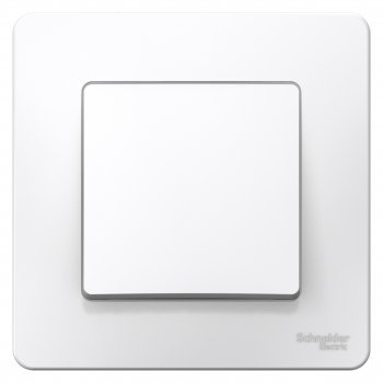 Выключатель Blanca 1-СП 10А проходной белый (10)