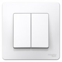 Выключатель Blanca 2-СП 6А белый (10)
