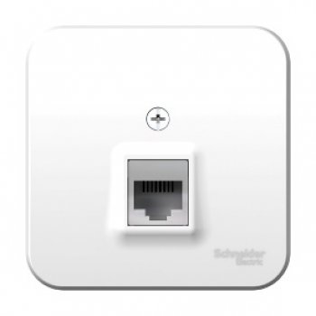 Розетка Blanca RJ45 ОП белый (12)
