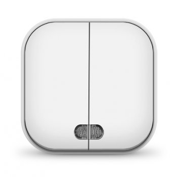 Выключатель IONICH 2кл. белый подсветка (10/200)