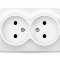 Розетка IONICH 2-ая белый б/з (10/200)