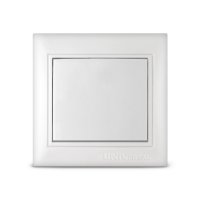 Выключатель Севиль 1кл. белый (10/200)