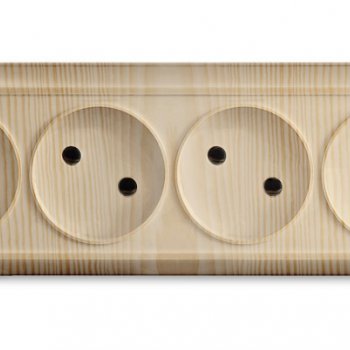 Розетка Олимп 4-ая сосна б/з (10/80)