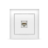 Розетка Бриллиант CAT5e(RJ45) белый (10)