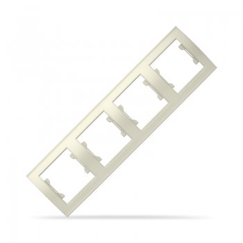 Рамка Бриллиант 4-ая крем горизонт. (10)