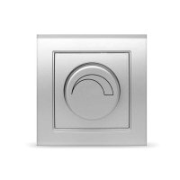 Диммер Бриллиант 500Вт серебро (10)