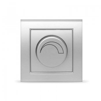 Диммер Бриллиант 500Вт серебро (10)