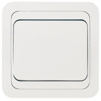 Выключатель Makel Mimoza 1кл. белый (12)