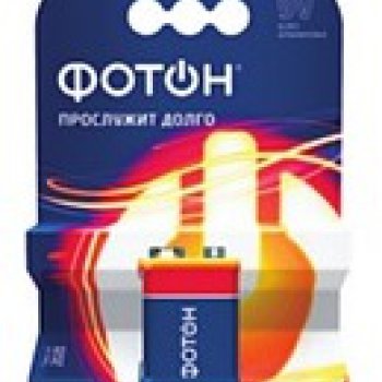 Батарейка 6LR61 Фотон 1xBL (10/60)