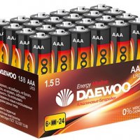 Батарейка LR 3 Daewoo б/б 24Box (24/480)