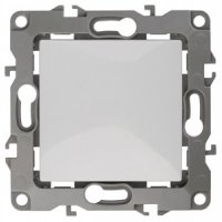 Механизм выключателя Эра 12 1кл белый (10)