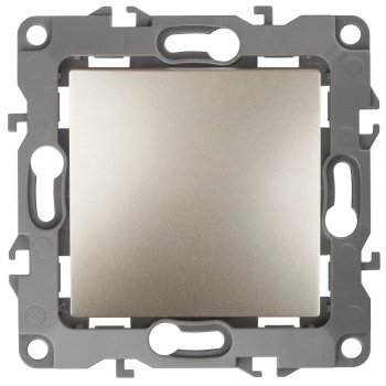 Механизм выключателя Эра 12 1кл шампань (10)