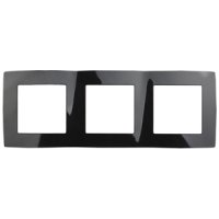 Рамка Эра 12 3-ая чёрный (15)