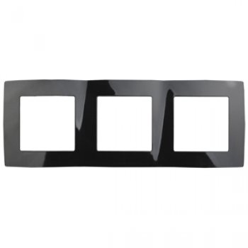 Рамка Эра 12 3-ая чёрный (15)